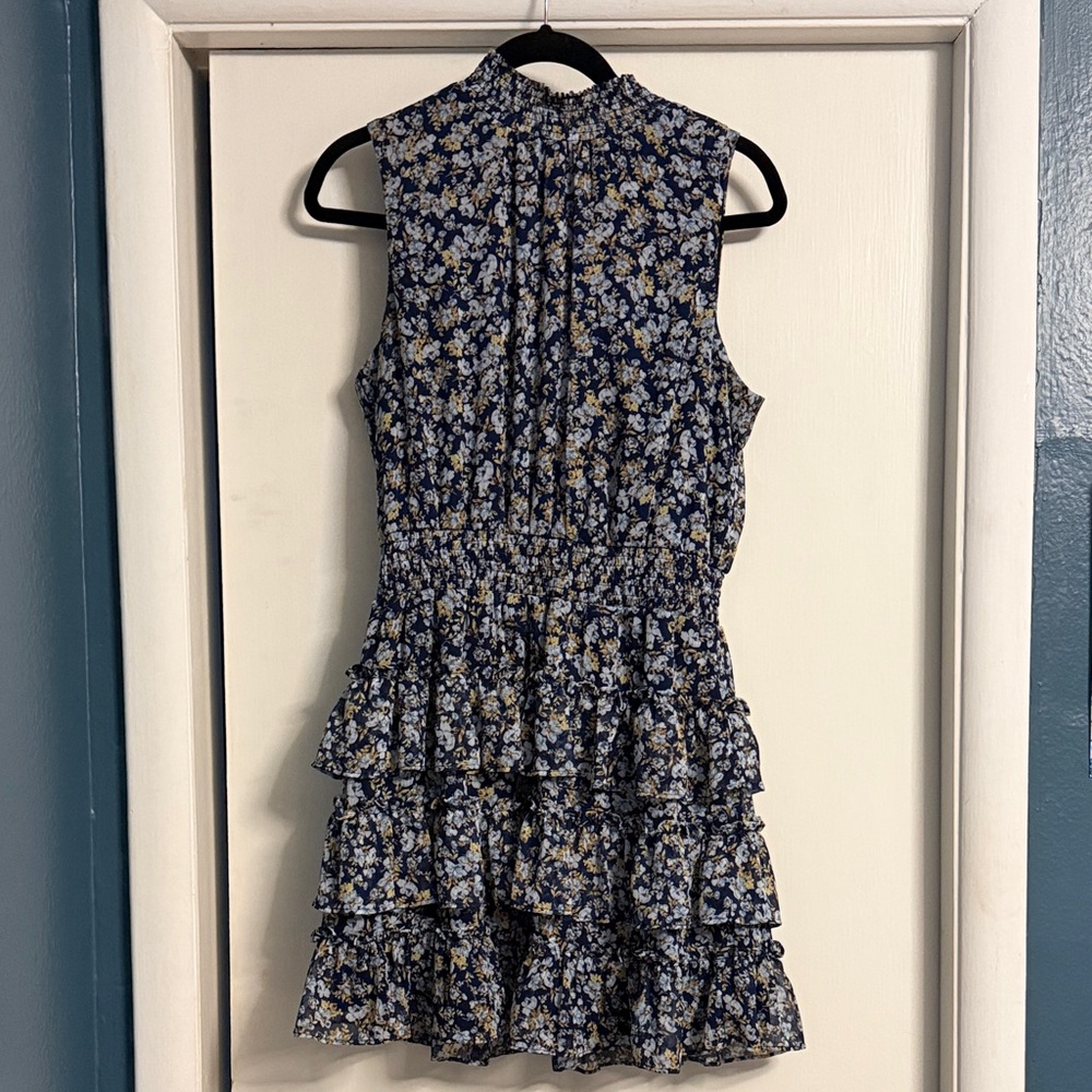 1. State Floral Sleeveless Dress